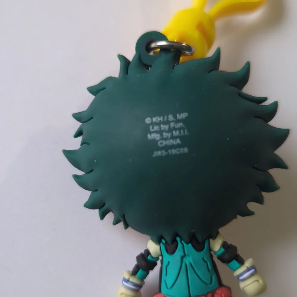 My Hero Academia Key Ring Backpack Clip Izuku Midoriya 3d Blind Exclusive Figure